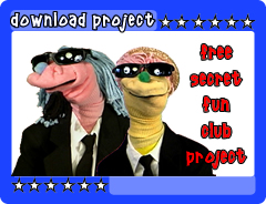 Download FREE Dave and Augie's Secret Fun Club Project