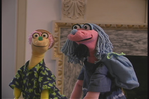 Dave and Augie in Carpenter's Hall in Philadelphia, Pennsylvania