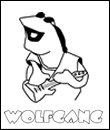 Wolfgang coloring page